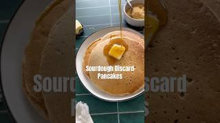 Sourdough Discard Pancakes #recipe #sourdoughdiscard #pancakes