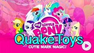 My Little Pony Friendship Celebration Cutie Mark Magic App Game with MLP Pony Figures Scanning!