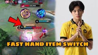 Kairi Causally Showing His Fast Hand Item Switch  || MLBB || Kairi