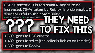 Roblox HATES Their UGC Creators...