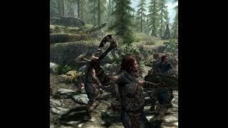 20 Stormcloacks VS 20 Imperial Soldiers Skyrim fight #Shorts