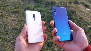 Xiaomi Redmi Note 7 & Meizu 15 сравнение смартфонов. Они такие разные.