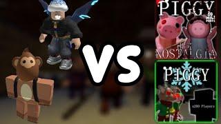 BANANADIM & GAMER TASTIC VS PIGGY BUT IT'S 200 PLAYERS & PIGGY BUT NOSTALGIA in Roblox