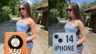 Honor X50 5G Vs iPhone 14 Camera Test Comparison