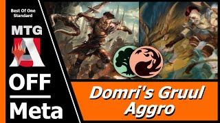 OFF Meta:  Domri's Gruul Aggro (Don't think too hard just go for it) in Standard MTG Arena