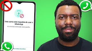 WhatsApp BANIDO! VEJA COMO DESBANIR NÚMERO DO WHATSAPP