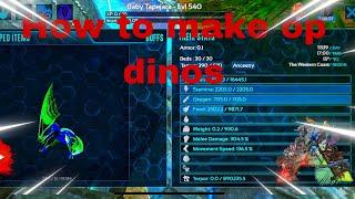 ARK Mobile - How to make op dinos [Ark Mobile glitch/Bug] [Bye ARK Mobile ]