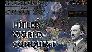 Hearts of Iron IV - HITLER WORLD CONQUEST! (speedrun)