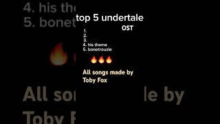 Top 5 UT OST #undertale #undertaleost #undertalemusic #undertalegame #undertalegame #gameost #music