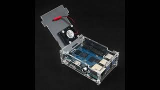 Spotpear Banana Pi M5/M4 Development board acrylic case with radiator fan option