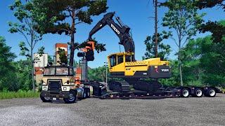 FS25 - Map Riverbend Springs 001 - Forestry, Farming and Construction - LS25