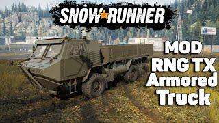 SnowRunner Мод RNG TX Armored Truck