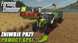 FARMING SIMULATOR 25 ,,POLAK W AZJI'' (#2) PIERWSZE ŻNIWA, UŻYWAM GPS🟢