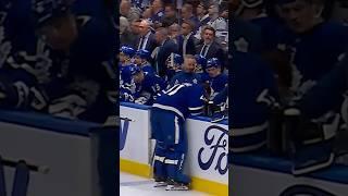 Anthony Stolarz Vomiting On The Maple Leafs Bench 