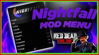 *2023* NEW NIGHTFALL MOD MENU SHOWCASE | UNDETECTED RECOVERY | RED DEAD ONLINE 2023