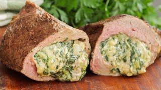 Stuffed Meat with Spinach and Cheese - CUKit!