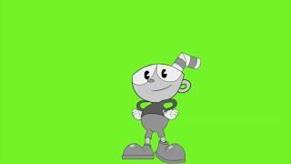 Cuphead GREEN SCREEN