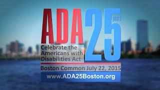 ADA 25 Celebration on the Boston Common (Audio Described)
