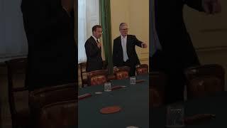 Swedish Prime Minister Ulf Kristersson visits Keir Starmer in Downing Street