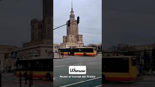 Palace of Culture and Science | Warsaw | Poland | #shorts #warsaw #warszawa #poland #polska