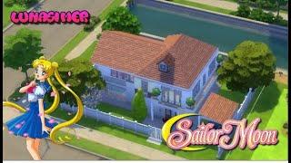 CASA DE SAILOR MOON | THE SIMS 4 | SPEED BUILD