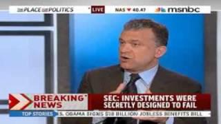 Dylan Ratigan SEC charges Goldman Sachs with fraud