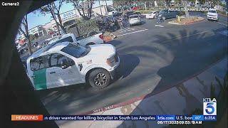 Surveillance video shows U.S. citizen Adrian Martinez, the 20-year-old Walmart employee, being arres