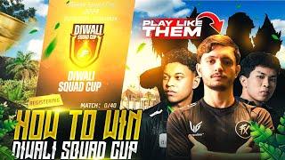 How to win Diwali Squad Cup tournament | Step by step full guide for diwali squad cup tournament