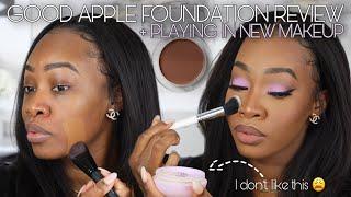 KVD Good Apple Foundation Balm REVIEW + More New Makeup! | Maya Galore