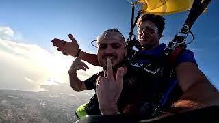 Erald First Tandem Jump from 10000 feet at iJump in Gran Canaria