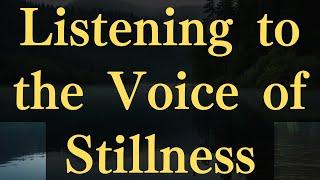 Listening to the Voice of Stillness #yourmonkhaku #buddhism #motivation #mindfulness #meditation