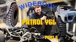 [Part 3] Nissan Patrol GQ Y60 Widebody project build | building up the chassis!