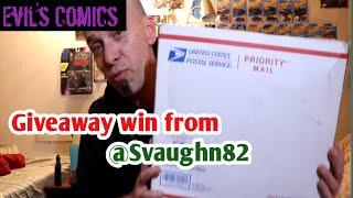 Evil's Comics with a Giveaway Win from @Svaughn82