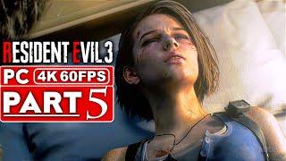 RESIDENT EVIL 3 REMAKE Gameplay Walkthrough Part 5 [4K 60FPS PC] - No Commentary