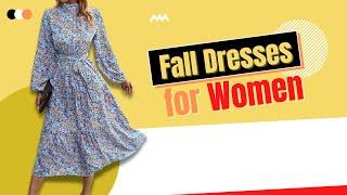 Women Fashion 2021 | Fall Dresses for Women 2021