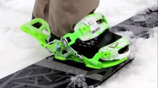 SP Fastec Snowboard Binding System Demonstration | Fastec Video Review