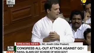 Rahul Gandhi hugs PM Modi after speech - Full Speech