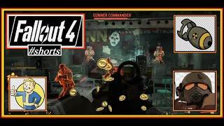 Fallout 4 Combat #shorts - BLITZKREIG at Gunner Plaza - HARDCORE (PS4PRO)