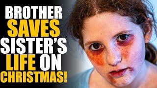 Brother SAVES Sister's LIFE for Christmas! | SAMEER BHAVNANI