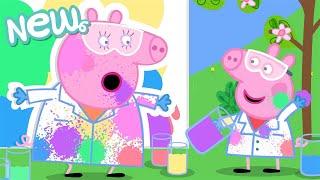 Peppa Pig Tales  BIG Paint Powder Party!  BRAND NEW Peppa Pig Episodes