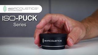 IsoAcoustics ISO-PUCK Series - sound clarity and openness for studio monitors and speakers