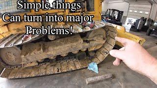 Simple repair on dozer leads to many headaches and we return so broken Harbor Freight tools!