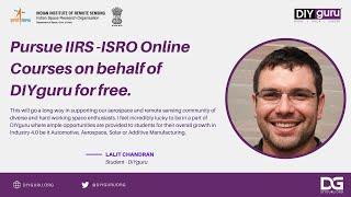 Free IIRS - ISRO Online Course through DIYguru