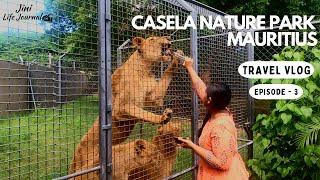 Lion Feeding Experience In Mauritius | African Safari in Casela Nature Park | Mauritius Vlog- Day 3