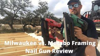 Tool Review: Milwaukee vs. Metabo Cordless Framing Nailer