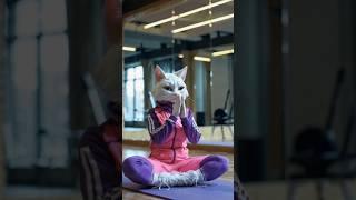 Fat Cat's Incredible Glow-Up  | Part 2 of His Viral Journey!"#cats#fatcat#viralshorts#glowup. 