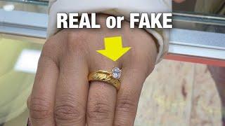 Testing Customer’s New Diamond Ring (REAL or FAKE?!)