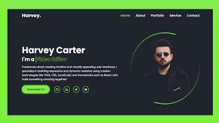 Create A Portfolio Website Using HTML & CSS Only