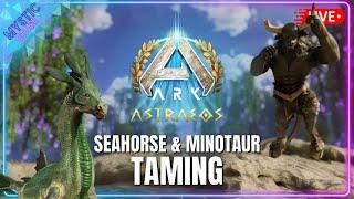 NEW Seahorse and Minotaur Taming (w/ timestamps) Part 11 | Ark Survival Ascended