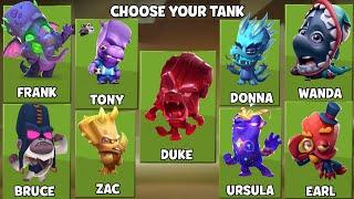 Which Tank Character is Powerful | Zooba